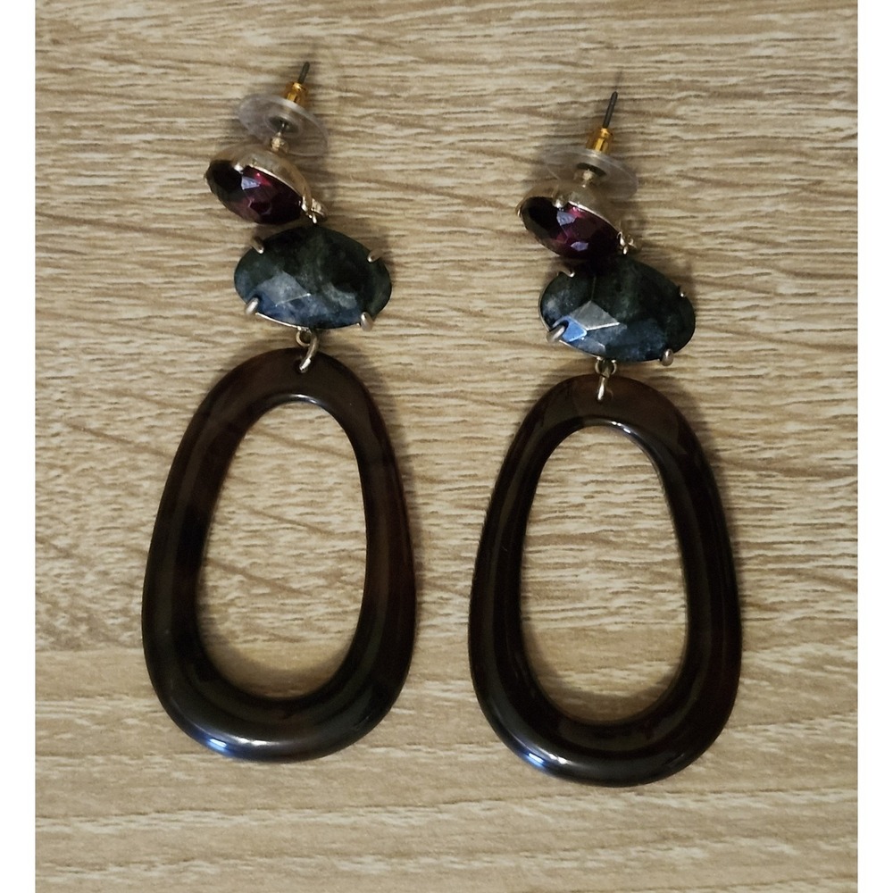 AnthropologiePendientes Alisha Resin Drop| Anthropologie ES3 inches Earings